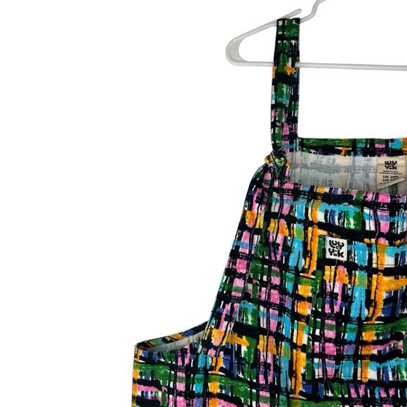 Lucy And Yak Original Dungaree Size 24 R Colorful Vinci Organic Cotton Corduroy - Picture 5 of 10